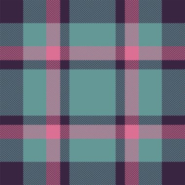 Ekose kontrol kalıbı. Kusursuz kumaş dokusu. Tartan tekstil baskı tasarımı.