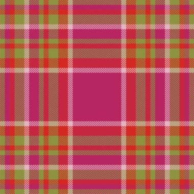 Ekose kontrol kalıbı. Kusursuz kumaş dokusu. Tartan tekstil baskı tasarımı.