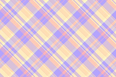 Vektör desenli kumaşın desensiz ve arka plan tartan ekoseli ışık ve devedikeni renklerinde..