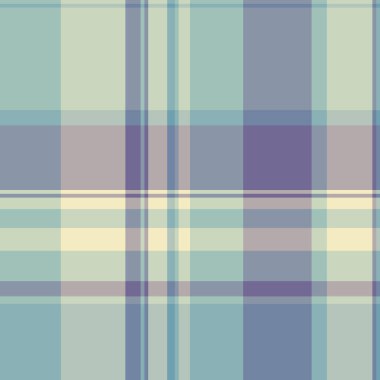 Pastel ve açık renklerde arka plan desen dokusu vektörü olan dikdörtgen kumaştan ekose kumaş..