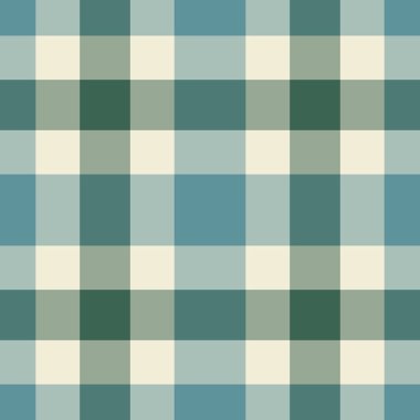 Ekose tartan desenli kontrol dokusu arka plan vektör tekstil kumaşı pastel ve açık renkli.