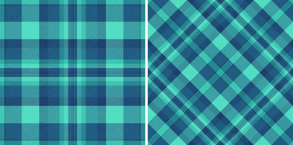 Têxtil de verificação de padrão de xadrez de fundo sem costura com um vetor  tartan de tecido de textura definido em cores monocromáticas