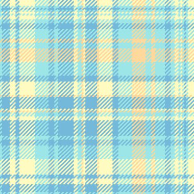 Siyan ve açık renkli arka plan kumaş desenli kusursuz tekstil kontrolünün Tartan vektör dokusu.