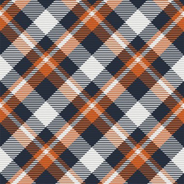 İskoç ekosesinin kusursuz deseni. Kumaş dokusunu kontrol ederek tekrarlanabilir arkaplan. Çizgili tekstil izinin düz vektör arkaplanı.