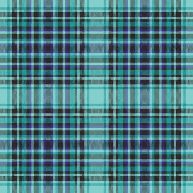 Tekstil desen kumaş vektörü ile donanımlı ekose dokusunu açık bir şekilde kontrol et..