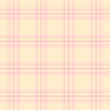 Tartan dokusu vektörünün tekstil arka planı. Işık ve badem renklerinde kusursuz kumaş deseni var..