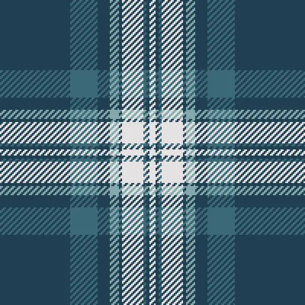 Kumaş desenli kumaş desenli ekose kumaş tartan. Cyan ve saf gümüş renklerde..