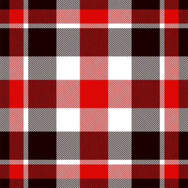 Ekose kontrol kalıbı. Kusursuz kumaş dokusu. Tartan tekstil baskı tasarımı.