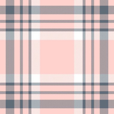 Ekose kontrol deseni pembe. Kusursuz kumaş dokusu. Tartan tekstil baskı tasarımı.