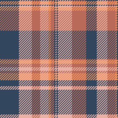 Cyan ve açık renkli ekoseli vektör tekstili ile desensiz dokunun tartan kumaş deseni.