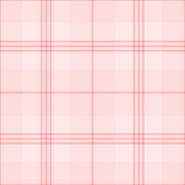 Açık ve sisli gül renklerinde desenli tekstil desenli arka plan tartan vektörünün kumaş denetimi.