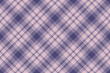 Ekose desenli kumaş taşıyıcısının kusursuz tartan arkaplanı ışık ve pastel renklerde tekstil kontrolü.