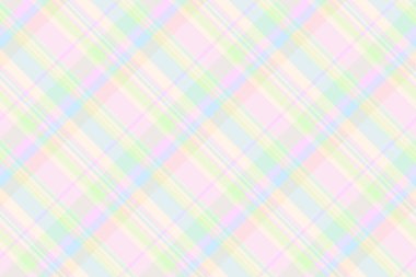 Ekose desenli açık ve beyaz renklerde kumaşı olan arka plan desenli tartanın tekstil dikişsiz vektörü.