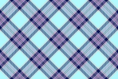 Tekstil tartanın kumaş desenli ekoseli, kumaş desenli arka planı açık ve mavi renklerde kontrol et.
