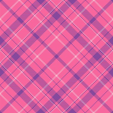 Ekose desenli vektör. Kumaş dokusunu kontrol et. Giysiler, kağıt baskısı veya web arkaplanı için kusursuz tekstil tasarımı.