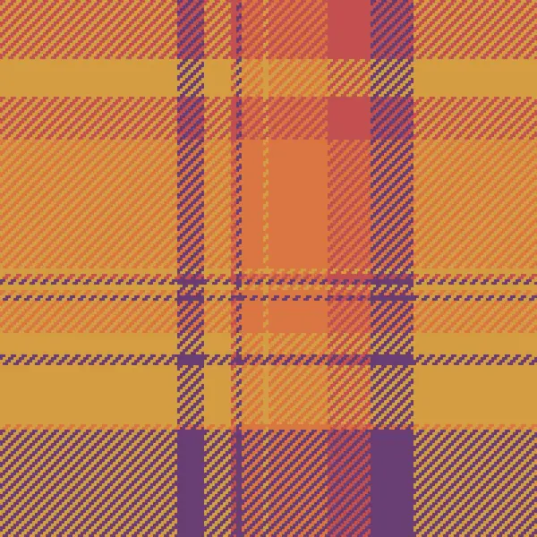 Battaniye tekstil kumaş, ekoseli vektör özgeçmiş kontrolü. Kehribar ve turuncu renklerde elmas desensiz tartan deseni.