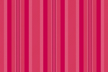 Süslü desenli tekstil vektörü, modaya uygun, dikişsiz kumaş. Kırmızı ve pembe renklerde klasik arkaplan çizgileri.