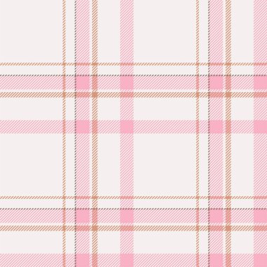 Ekose desenli. Kumaş dokusunu kontrol et. Vektör tekstil baskı tasarımı.