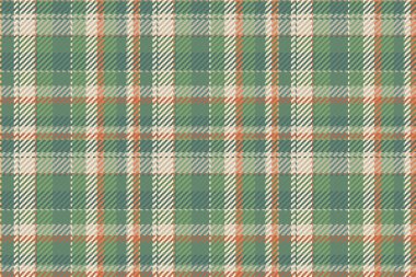 Flanel gömlek, battaniye, fırlatma veya diğer modern tekstil tasarımı için kusursuz ekose desenli vektör arka planı.
