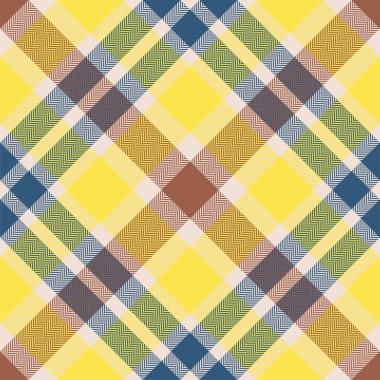 Ekose desenli vektör. Kumaş dokusunu kontrol et. Giysiler, kağıt baskısı veya web arkaplanı için kusursuz tekstil tasarımı.