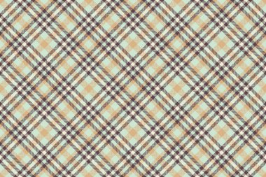 Kalıpsız ekose şablon. Tekstil kumaşı, ışık ve pastel renklerde arka plan kumaşı..