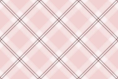 Kısa şablon kontrolsüz, malzeme dokuma geçmişi. Tebrik kartı ekoseli kumaş ışık ve deniz kabuğu renginde.