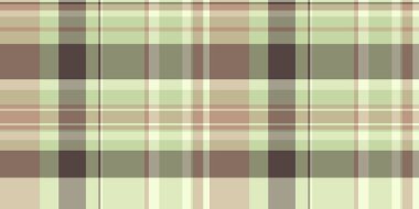 Tartan arka plan ekoseli, keten kumaş vektörsüz. Pastel ve açık renk tekstil desen denetimi.