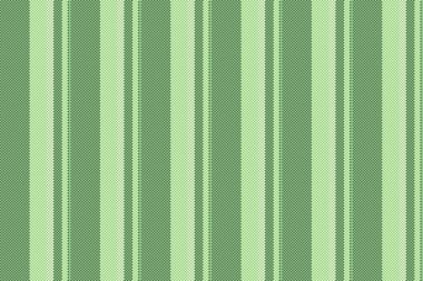 Yeşil ve açık renkli çizgili çizgili, dikey dikişsiz dokunun vektör çizgileri.