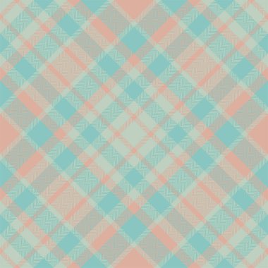 Ekose desenli vektör. Kumaş dokusunu kontrol et. Giysiler, kağıt baskısı veya web arkaplanı için kusursuz tekstil tasarımı.
