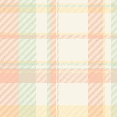 1970 'lerin kumaş dokusu, ekose kumaş kumaşı. Eski dantel ve açık renkli yatak desenli arka plan dikişsiz vektör.