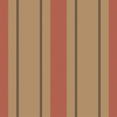 Dikey çizgi deseni. Vektör çizgileri arka plan kumaş dokusu. Geometrik çizgili çizgi tekstil baskısı, ambalaj kağıdı, hediye kartı, duvar kağıdı için dikişsiz soyut tasarım.