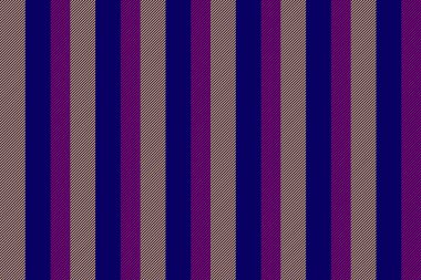 Reklam çizgileri pürüzsüz arkaplan, dikey vektör desenini kazı. Çivit ve kehribar renginde etnik çizgili kumaş..