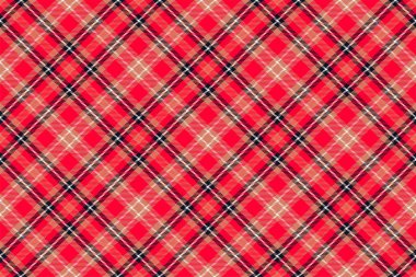 Tartan ekoseli arka plan, çapraz kontrol, kusursuz desen. Tekstil baskısı için vektör kumaş dokusu, ambalaj kağıdı, hediye kartı, duvar kağıdı düz tasarım.