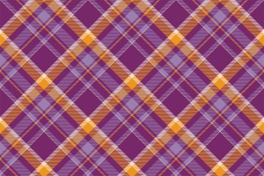 Tartan ekoseli arka plan, çapraz kontrol, kusursuz desen. Tekstil baskısı için vektör kumaş dokusu, ambalaj kağıdı, hediye kartı, duvar kağıdı düz tasarım.