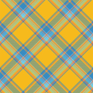 Tartan İskoçya kusursuz ekose desenli taşıyıcı. Retro arkaplan kumaşı. Tekstil baskısı, ambalaj kağıdı, hediye kartı, duvar kağıdı düz tasarım için klasik denetim renk kare geometrik dokusu.