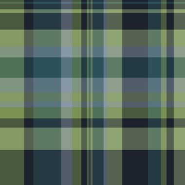 Örgü desenli tartan, hasat vektör ekose desenli. Pastel ve yeşil renklerde pürüzsüz dokumasız kumaş arkaplanı.