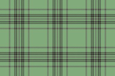 Moda tekstil kontrolü, kusursuz mutfak vektörü geçmişi. Geometrik kumaş deseni pastel ve koyu renklerde tartan..