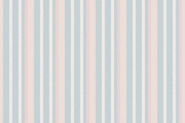 Kartpostal, dikey vektör, tekstil çizgileri çizgili. Profesyonel kumaş arkaplan dokusu beyaz ve açık renklerde.