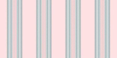 Çizgili dikey kumaş, boş vektör arkaplan dokusu. Ürünsüz desenler, sisli gül ve açık renkli tekstil..
