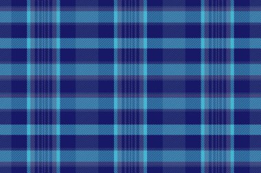 Pastel check ekose vektörü, çizim kalıbı arka plan tekstili. Perde dikişsiz kumaş desenli, mavi ve cyan renkli..