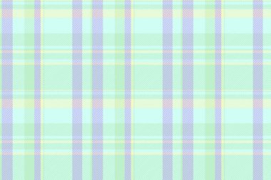 Pis doku kontrolü, estetik kumaş katran vektörü. İspanyol ekoseli ekoseli düz arkaplan ışık ve çivit rengi.