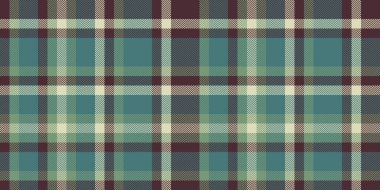 Cilt vektör desenli tekstil, kumaş arkaplan tartanı etkisi. Çocuğun ekoseli kumaşı mavi ve koyu renklerde..
