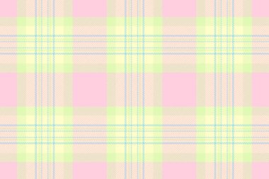 İrlanda tekstil ekose dokusu, denetleyici vektör pürüzsüz kontrol. Kalıplı tartan arkaplan kumaşı ışık ve limon şifon rengi.