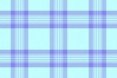 Açık ve mavi renkli vektör desenli kumaş kumaşlı ekosesiz ekoseli kumaşın doku kontrolü.