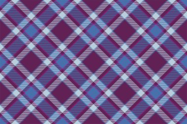 Tartan ekoseli arka plan, çapraz kontrol, kusursuz desen. Tekstil baskısı için vektör kumaş dokusu, ambalaj kağıdı, hediye kartı, duvar kağıdı düz tasarım.