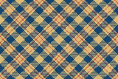 Tartan ekoseli arka plan, çapraz kontrol, kusursuz desen. Tekstil baskısı için vektör kumaş dokusu, ambalaj kağıdı, hediye kartı, duvar kağıdı düz tasarım.