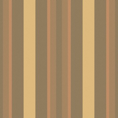 Kehribar ve koyu renkli arkaplan desenli kumaş çizgilerinin dikey vektörü.