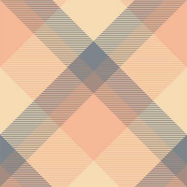 Ekose desenli vektör. Kumaş dokusunu kontrol et. Giysiler, kağıt baskısı veya web arkaplanı için kusursuz tekstil tasarımı.