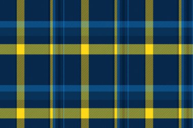 Soluk kumaş kumaş deseni, saf tekstil kontrol dokusu. Paketleme ekoseli vektörsüz arkaplan Cyan ve koyu renklerde.
