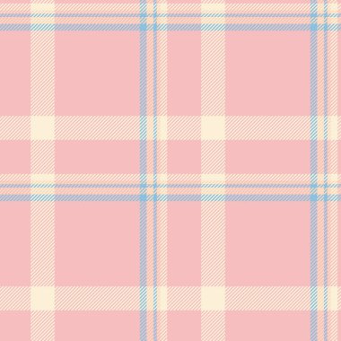 Arka plan tartan desenli kumaş ekoseli ışık ve papaya kırbaç renkleri içinde kusursuz vektör dokusuna sahip.